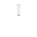 Luminaire de plafond LOOK PL1 H20 cylindrique, on/off GU10 IP20, blanc mat 