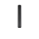 Luminaire de plafond LOOK PL1 H40 cylindrique, on/off GU10 IP20, noir mat 