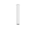 Luminaire de plafond LOOK PL1 H40 cylindrique, on/off GU10 IP20, blanc mat 
