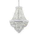 Luminaire à suspension DUBAI 24 flammes E14 IP20, chrome