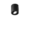 Luminaire de plafond MOOD ROUND pivotant GU10 IP20, noir 