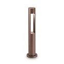 Lampadaire d’extérieur ACQUA G9 IP44, marron café, revêtement en poudre