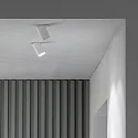 Ideal Lux Lumière encastrée NOVA pivotant, rotatif IP20, blanche