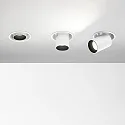 Ideal Lux Lumière encastrée NOVA pivotant, rotatif IP20, blanche