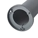 Ideal Lux Borne d'éclairage TRONCO E27 IP65, anthrazit