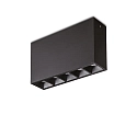 LED ceiling luminaire LIKA SURFACE, Aufbau, lenght 13.5cm, 10W 3000K 1100lm 44°, white