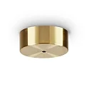 Canopée MAGNETICO ROUND 1 voie, rond, symétrique, laiton, bruni