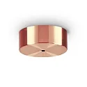 Canopée MAGNETICO ROUND 1 voie, rond, symétrique, cuivre, bruni