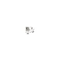Ideal Lux LED wall spot LITE for recessed socket installation, 3W 3000K 130lm, with switch, pivotable, brass