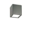 Plafonnier extérieur TECHO PL1 D15 SQUARE carré GU10 IP54, anthrazit