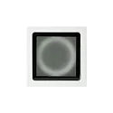 Ideal Lux Plafonnier extérieur TECHO PL1 D09 SQUARE carré GU10 IP54, blanche