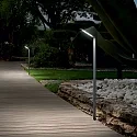 Ideal Lux Lampadaire d’extérieur AGOS IP54, anthrazit