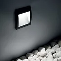 Ideal Lux Luminaire d'encastrement mural  WIRE FI D14 Bas, asymétrique, commutable IP65, anthrazit 