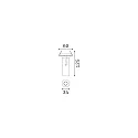 Ideal Lux Plafonnier encastré PLAY IP20, blanche
