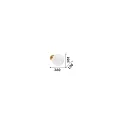 Ideal Lux Luminaire mural ECLISSI 30 IP20, or