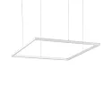 Luminaire à suspension ORACLE SLIM 70 carré, réglable IP20, blanche