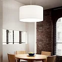Ideal Lux pendant luminaire SET UP adjustable E27 IP20, white