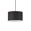 Luminaire à suspension SET UP réglable E27 IP20, noir