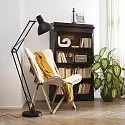 Lampadaire WALLY avec interrupteur E27 IP20