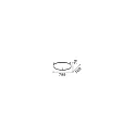 Ideal Lux Luminaire de plafond ORACLE SLIM 70 rond IP20, blanche