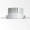 ceiling recessed luminaire OFF 162 round IP20, white