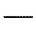 recessed downlight LIKA FI TRIM D27 10 flames, on/off, with trim, UGR < 16 IP20, white matt 