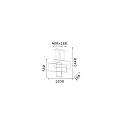 Ideal Lux Luminaire à suspension FRAME réglable IP20, noir