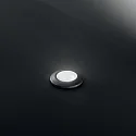 Ideal Lux Projecteur encastré WAY UP Ø 50MM rond, accessible G9 IP67, noir