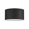 Abat-jour SET UP 700 cylindrique, noir