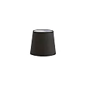 Abat-jour SET UP CONO Ø 16CM conique, protection accrue contre les incendies, noir