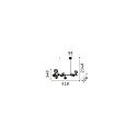 Ideal Lux Luminaire à suspension PERLAGE 10 flammes G9 IP20, noir 