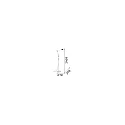 Ideal Lux Lampadaire FUTURA avec interrupteur IP20, blanche gradable