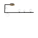 Ideal Lux Luminaire de plafond BIRDS PL5 5 flammes G9 IP20, noir mat 