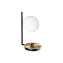 Lampe de table BIRDS TL1 à 1 flamme, avec interrupteur G9 IP20, noir mat 