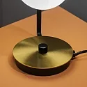 Ideal Lux Lampe de table BIRDS TL1 à 1 flamme, avec interrupteur G9 IP20, noir mat 