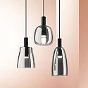 Ideal Lux Luminaire à suspension COCO à 1 flamme, réglable IP20, couleurs fumée
