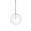 Luminaire à suspension EQUINOXE SP1 à 1 flamme G4 IP20, laiton