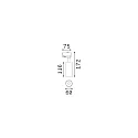 Ideal Lux Projecteur triphasé FOX 15W MEDIUM / ON-OFF 930 réglable, on/off IP20, blanc mat 