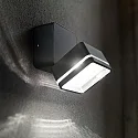 Ideal Lux Luminaire mural d’extérieur OMEGA carré IP54, anthrazit