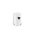 cable holder SUPPORTO CAVO 14X16 with strain relief, with threaded rod, white