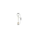 Lampadaire EQUINOXE PT4 4 flammes G4 IP20, chrome
