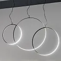 Ideal Lux pendant luminaire CIRCUS SP 74 LED IP20, black