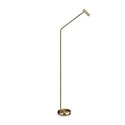 Lampadaire EASY IP20, laiton brossé 