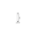 Ideal Lux Lampadaire FRAME IP20, noir mat 
