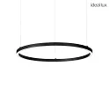 Luminaire à suspension ORACLE SLIM SP LED rond IP20, noir 