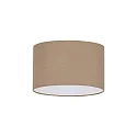 Abat-jour SET UP CILINDRO Ø 16.5CM cylindrique, protection accrue contre les incendies, bleu-gris