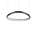 Luminaire à suspension GEMINI 61 contrôlable par DALI IP20, noir gradable