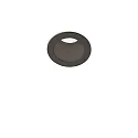 Plafonnier encastré QUARK rond IP20, noir 