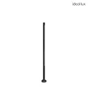 Luminaire d'allées JEDI PT LED 120.5CM angulaire, commutable, avec piquet de potentiel IP65, anthrazit, mat 