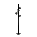 Lampadaire PERLAGE 4 flammes G9 IP20, noir 